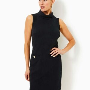 Lilly Pulitzer Black Sleeveless Mini Dress